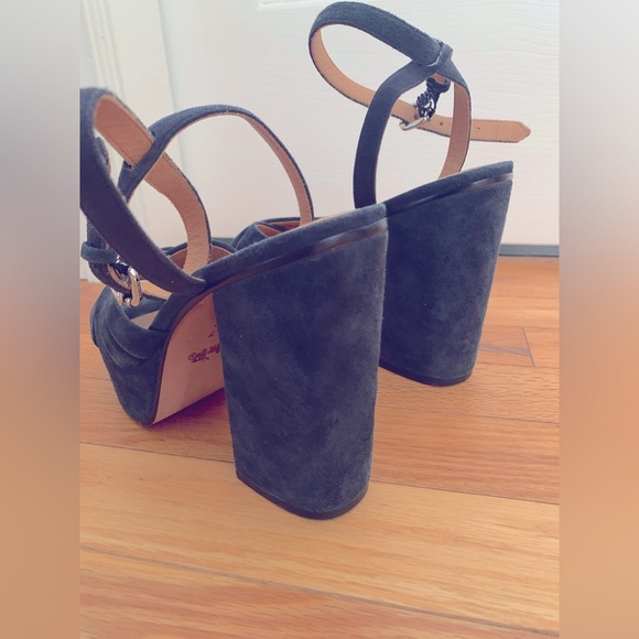 Coach open toe platform heels - Picture 4 of 5